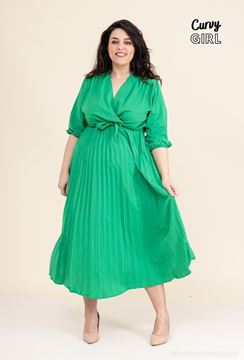 Immagine di PLUS SIZE PLEATED MAXI DRESS